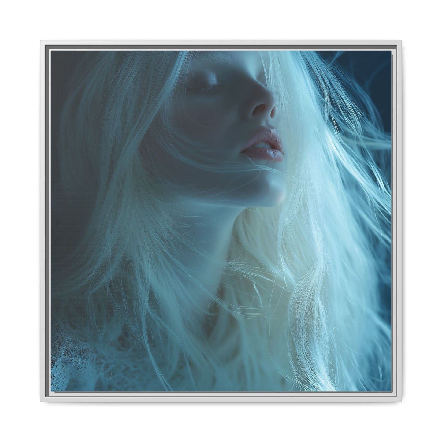 Ethereal Light Framed Canvas Art