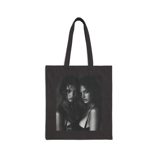 Shadow Sisters - Cotton Canvas Tote Bag