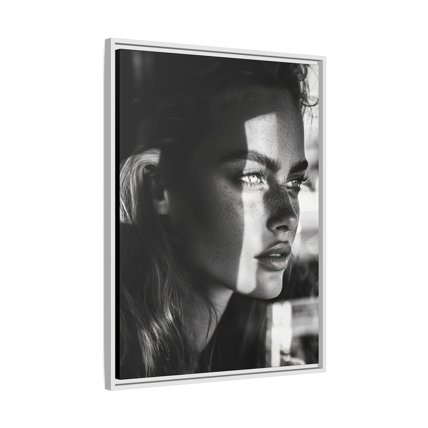 Shadow's Reflection - Framed Matte Canvas