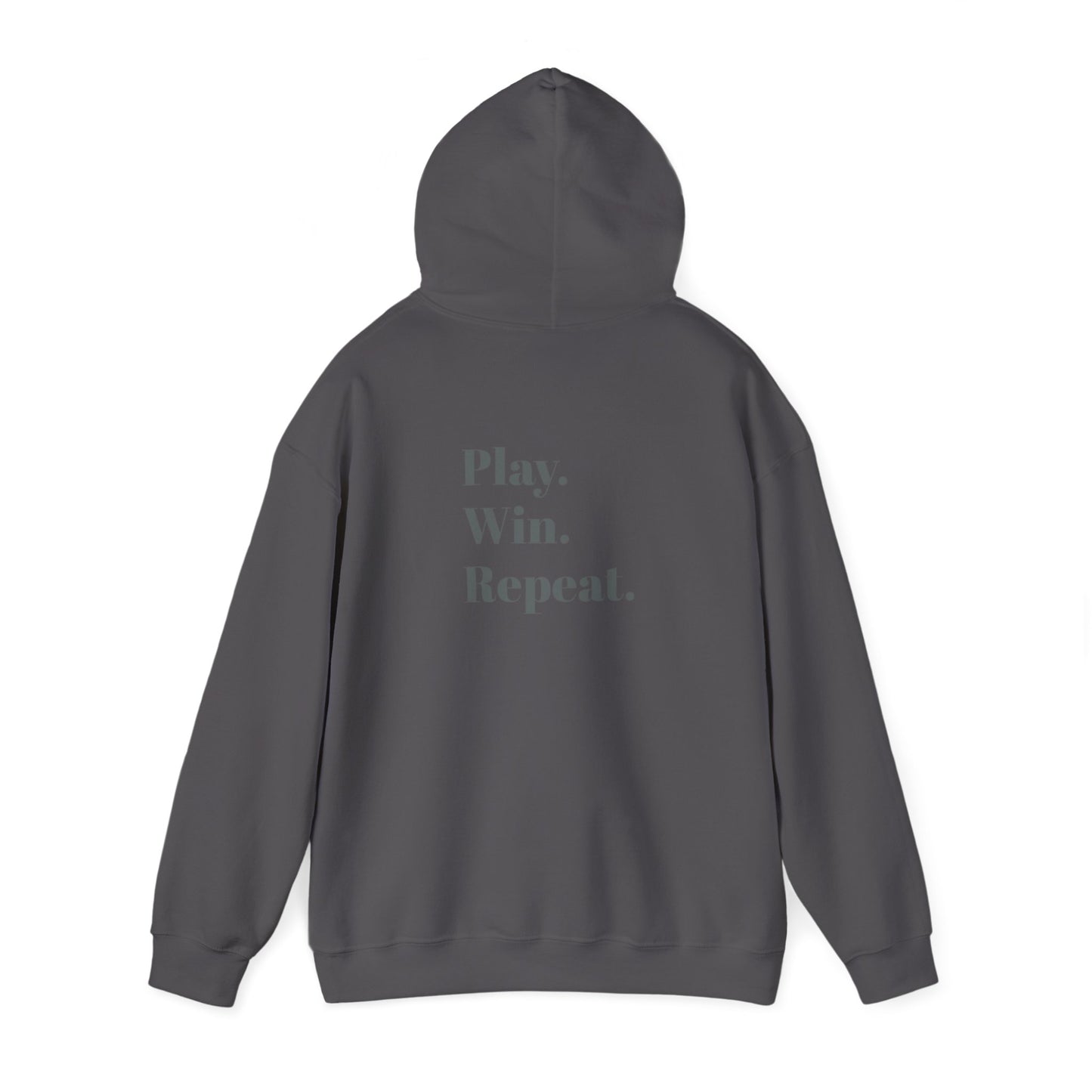 Play. Win. Repeat. Unisex Heavy Blend™ Hoodie – 10 Color