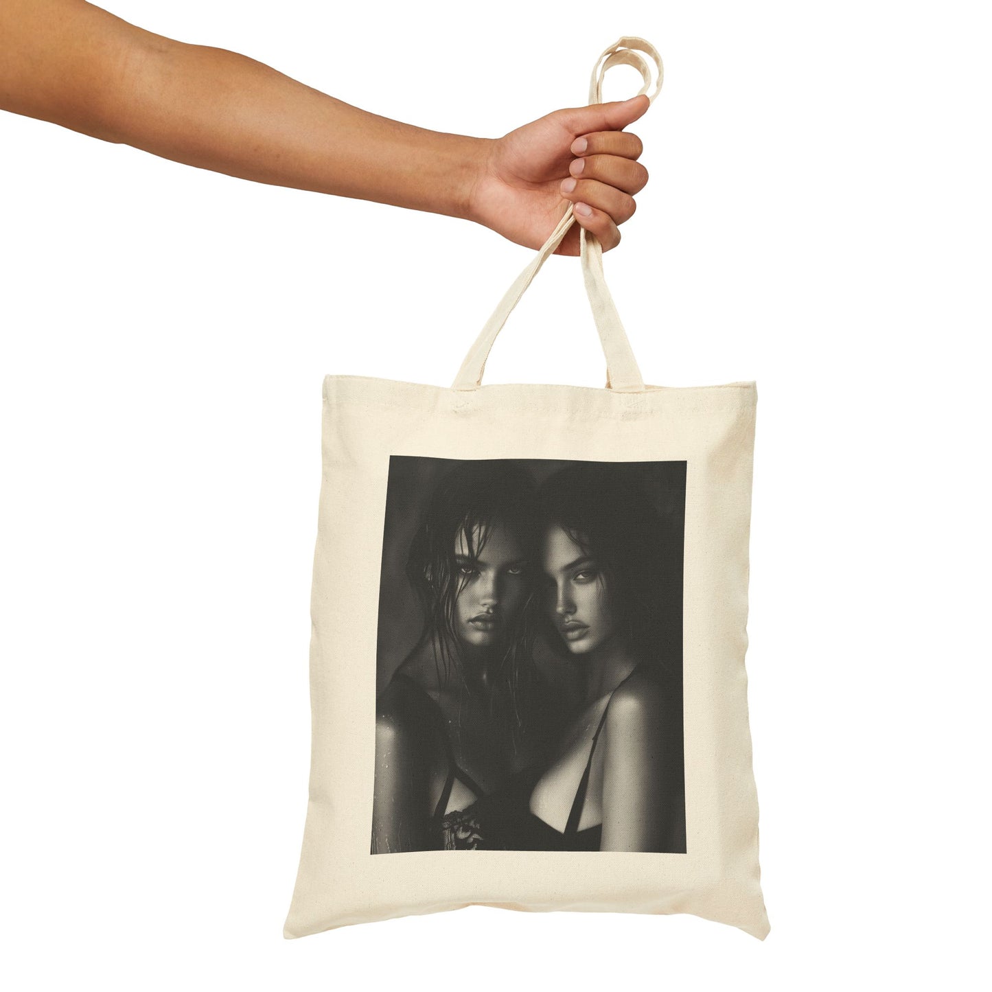 Shadow Sisters - Cotton Canvas Tote Bag