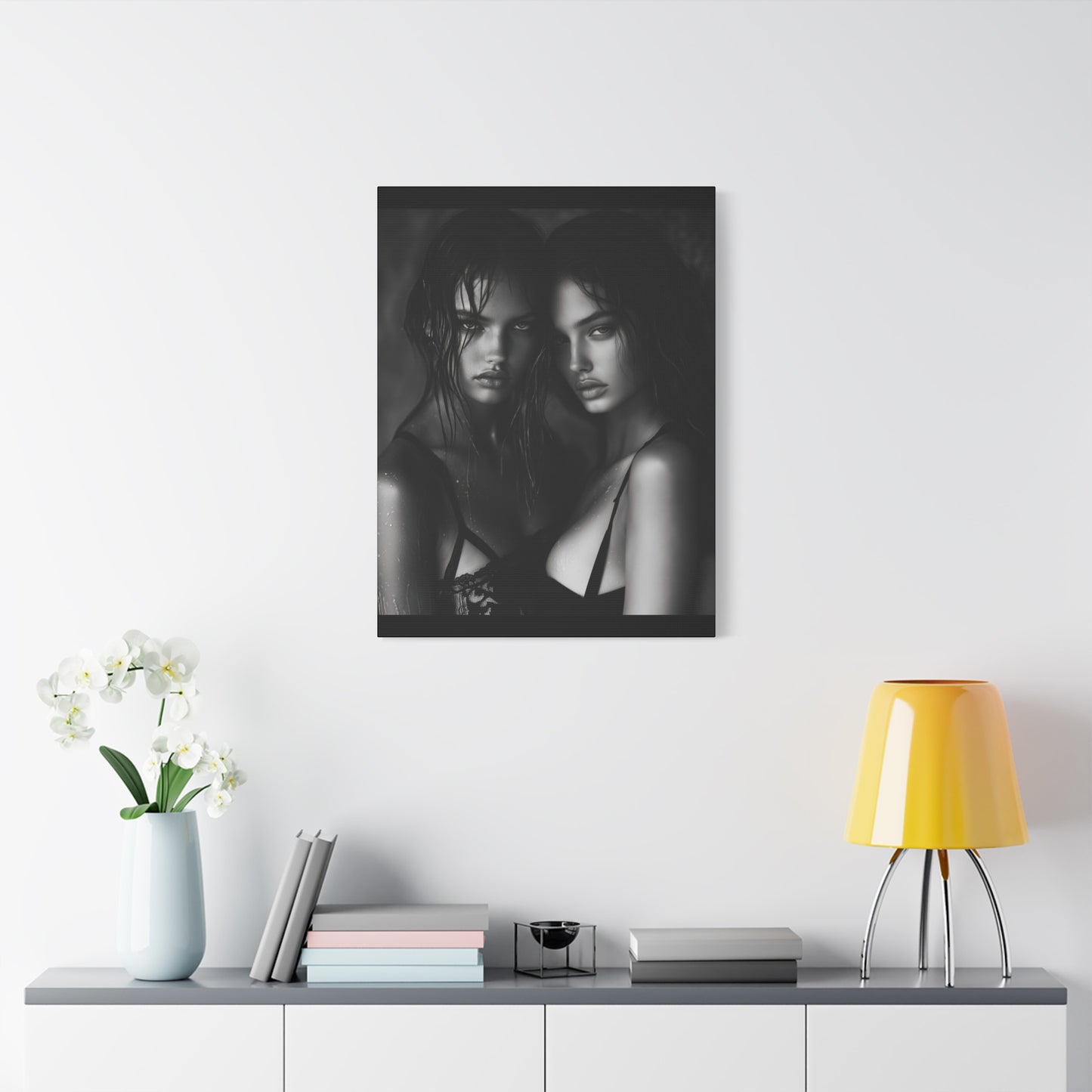 Dark Sirens - Matte Canvas Art Print