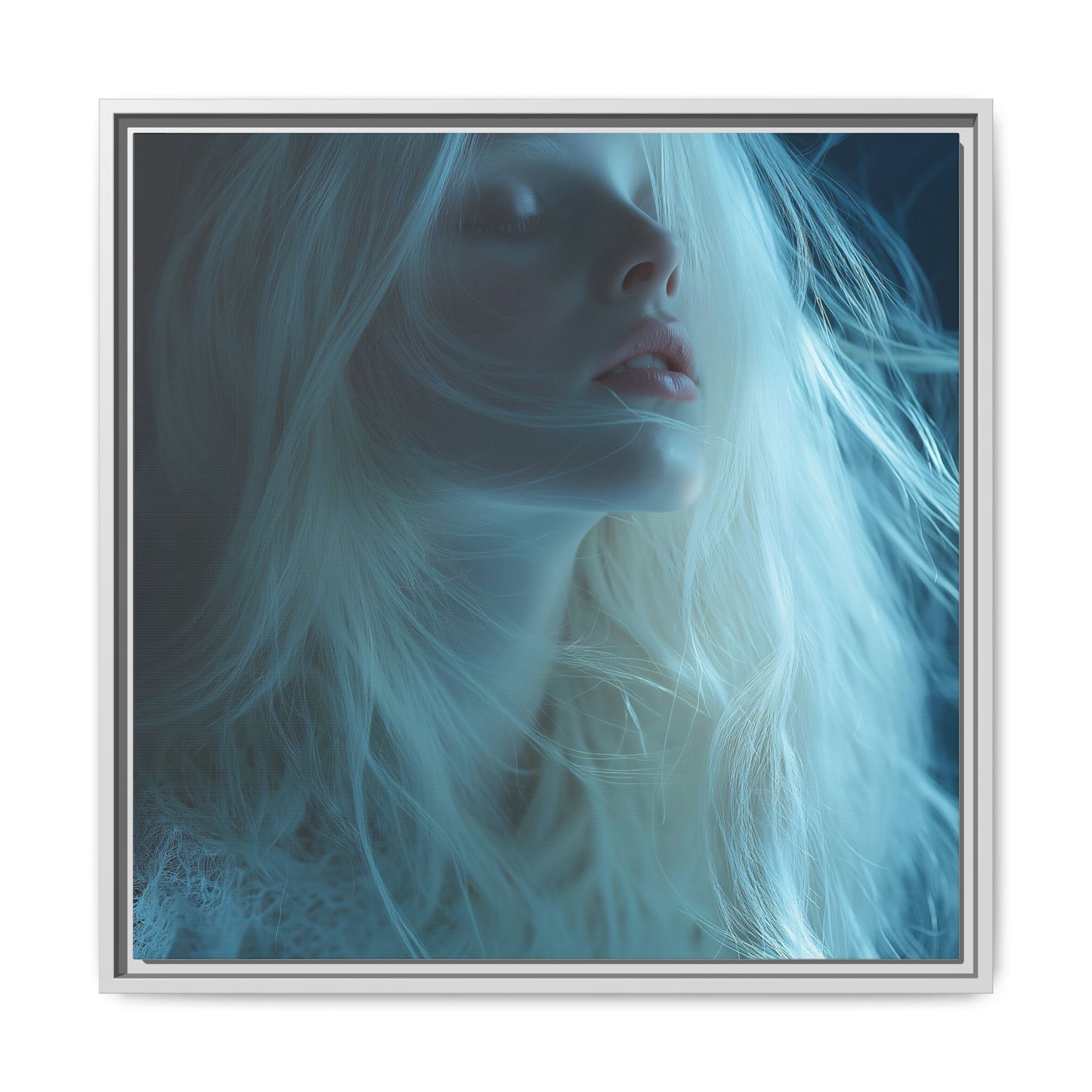 Ethereal Light Framed Canvas Art