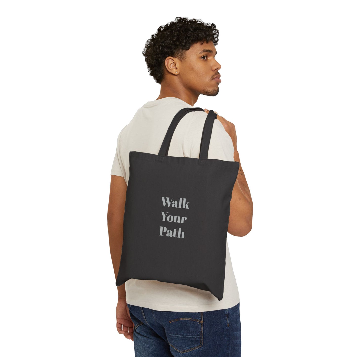 Noir Streets – Edgy Black-and-White Photography Tote Bag