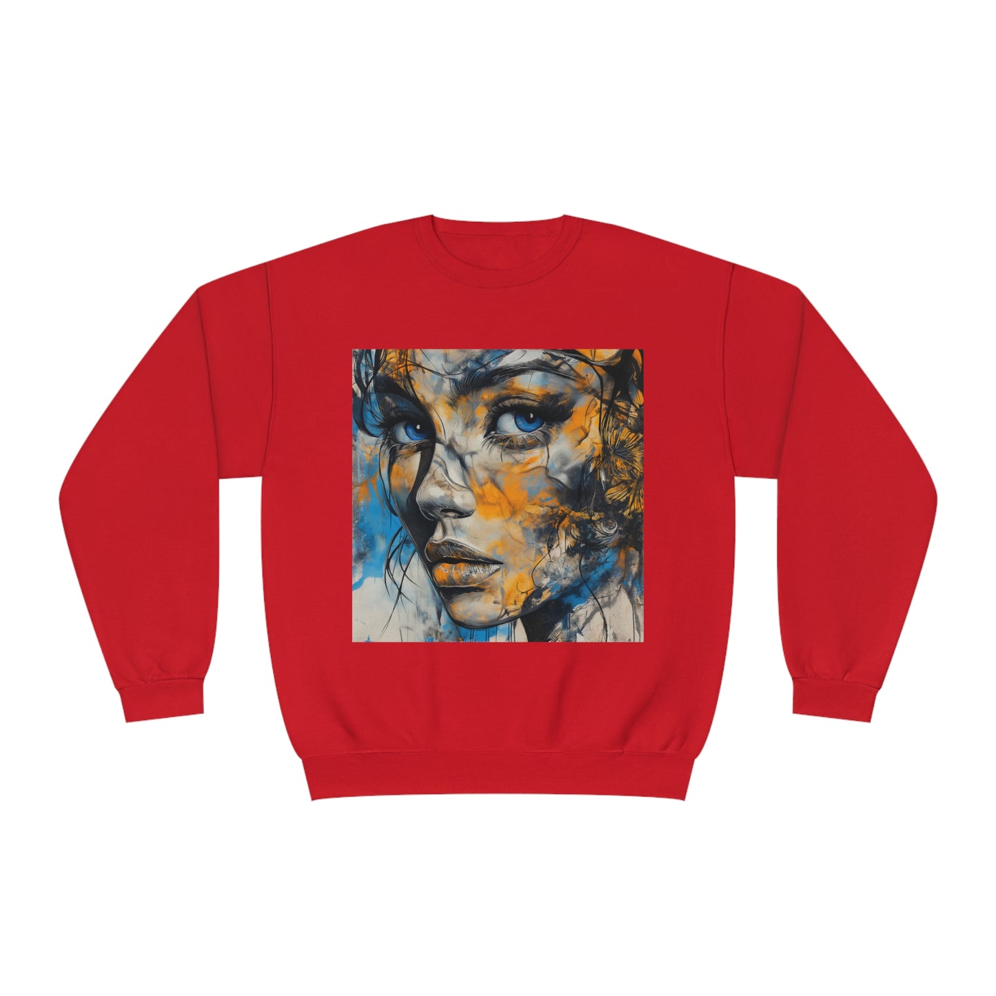 "Create. Inspire. Evolve" - Unisex NuBlend® Crewneck Sweatshirt