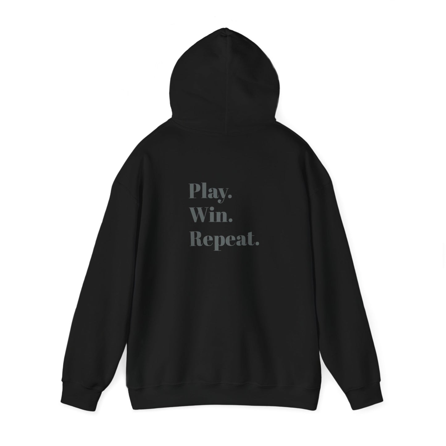 Play. Win. Repeat. Unisex Heavy Blend™ Hoodie – 10 Color