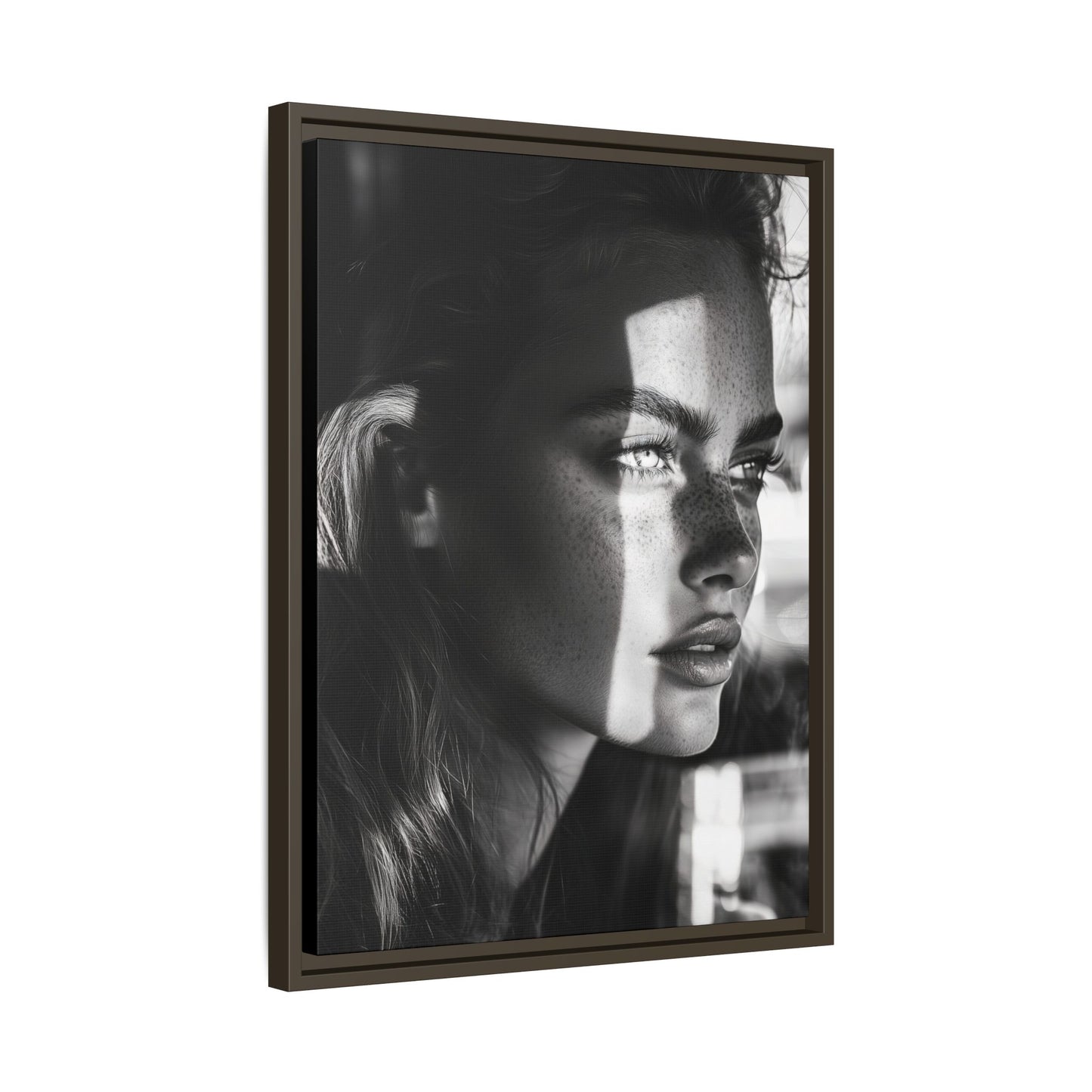 Shadow's Reflection - Framed Matte Canvas