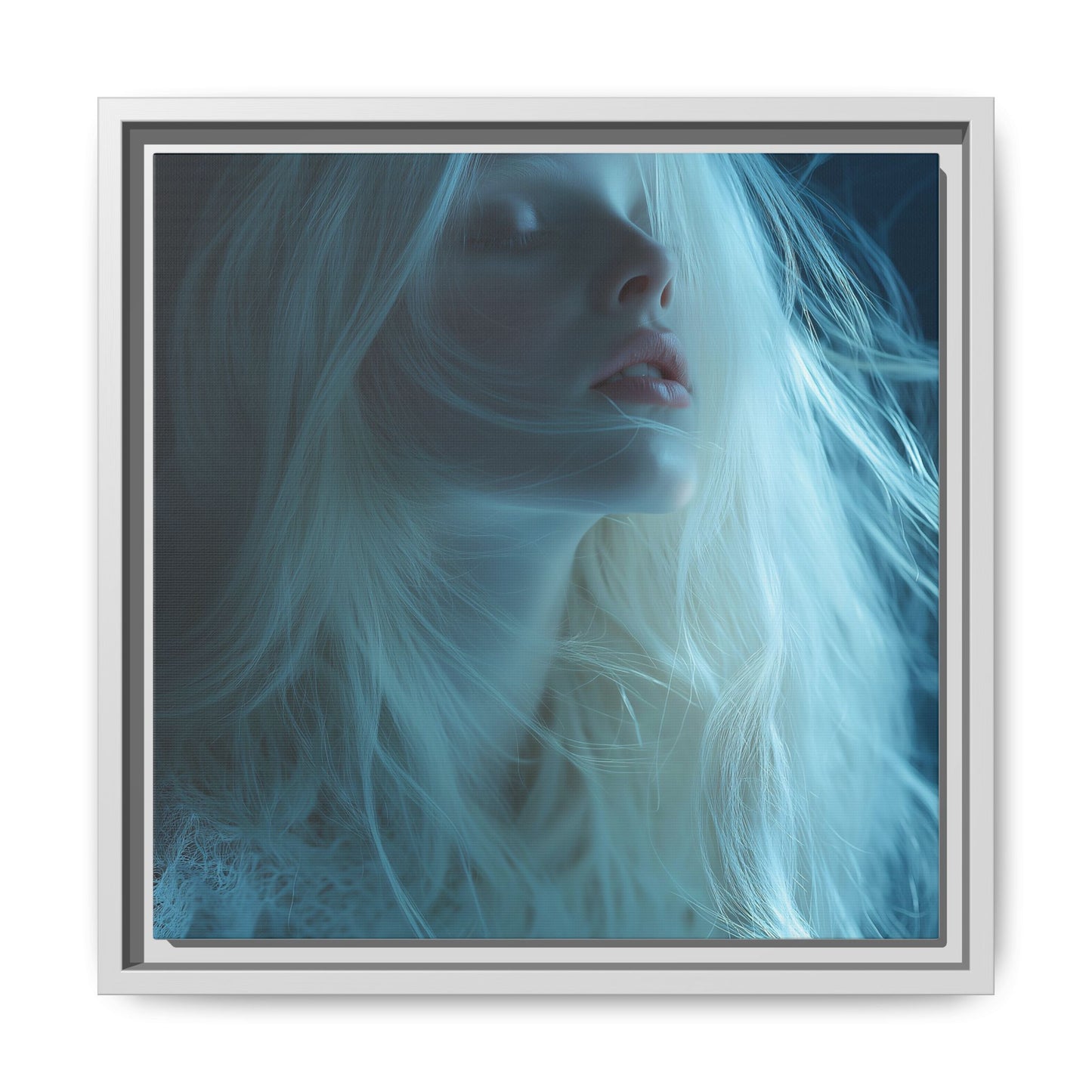 Ethereal Light Framed Canvas Art