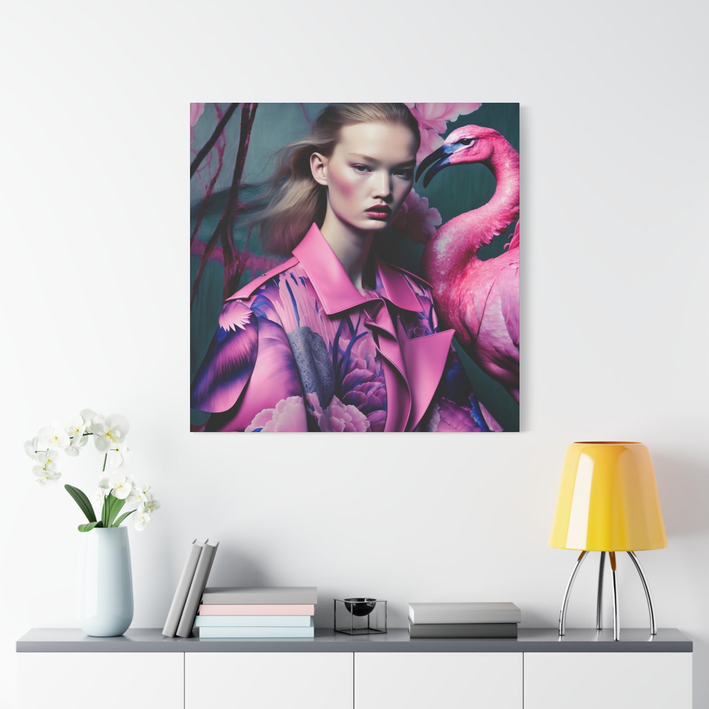 Bold Elegance - Matte Canvas Art with Stretched 1.25” Frame