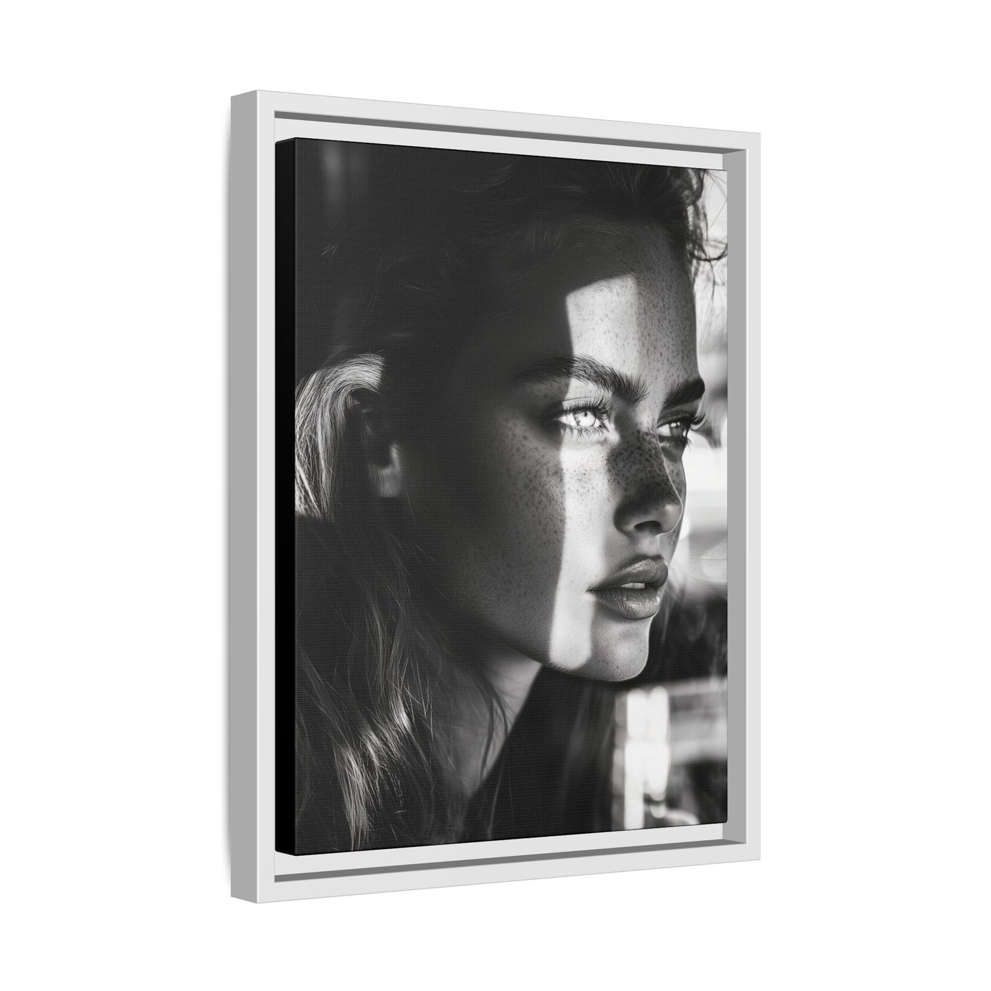 Shadow's Reflection - Framed Matte Canvas