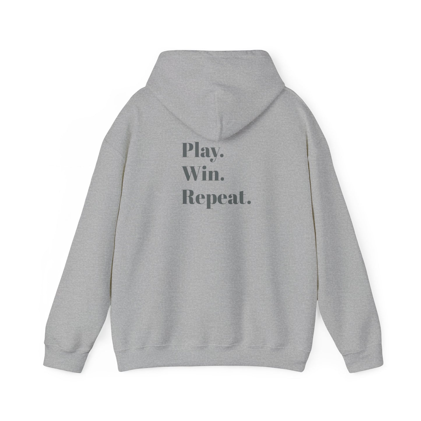 Play. Win. Repeat. Unisex Heavy Blend™ Hoodie – 10 Color