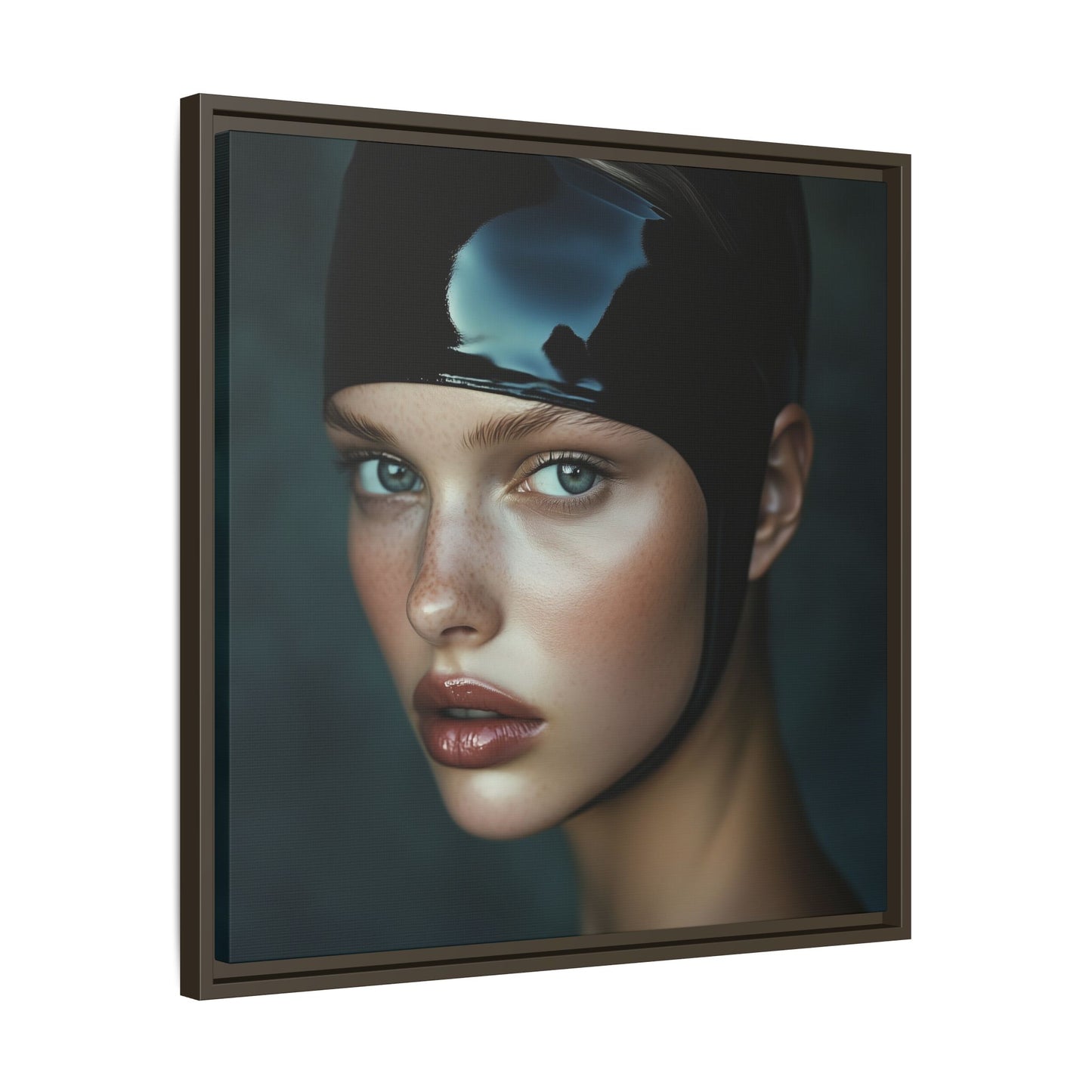 Reflection of Elegance Framed Canvas Art