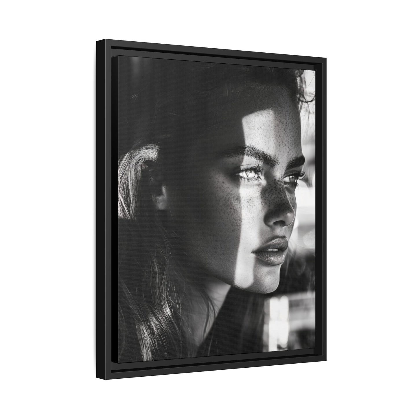 Shadow's Reflection - Framed Matte Canvas