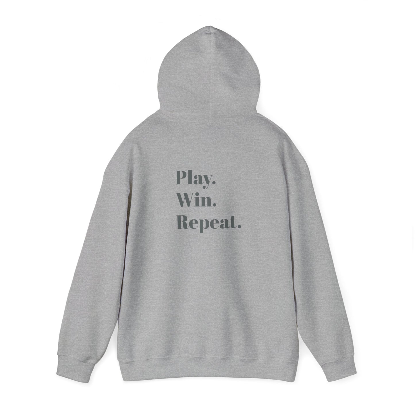 Play. Win. Repeat. Unisex Heavy Blend™ Hoodie – 10 Color