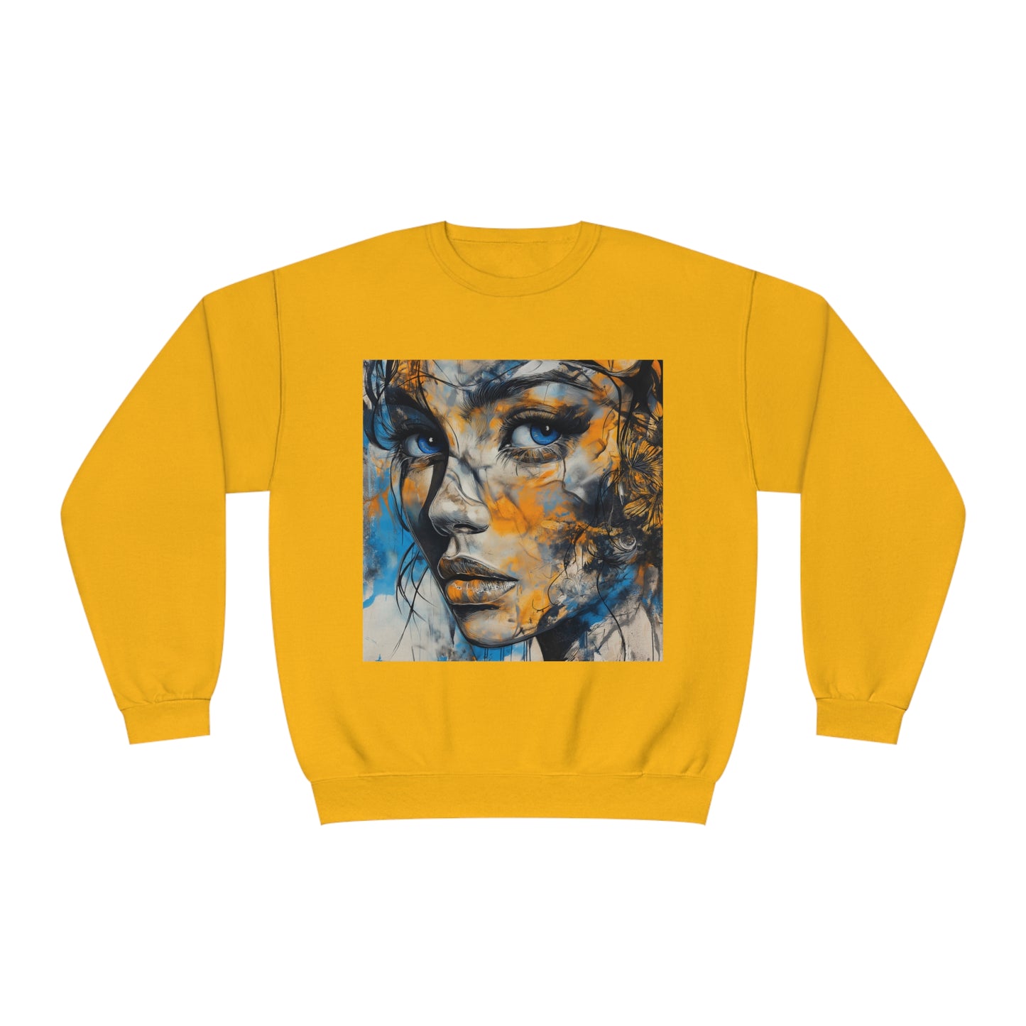 "Create. Inspire. Evolve" - Unisex NuBlend® Crewneck Sweatshirt