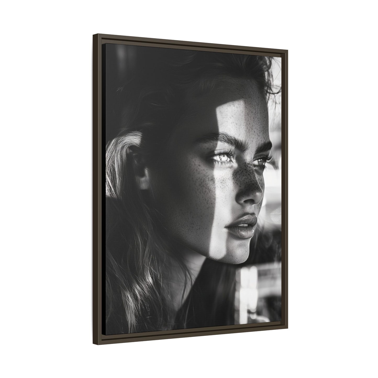 Shadow's Reflection - Framed Matte Canvas