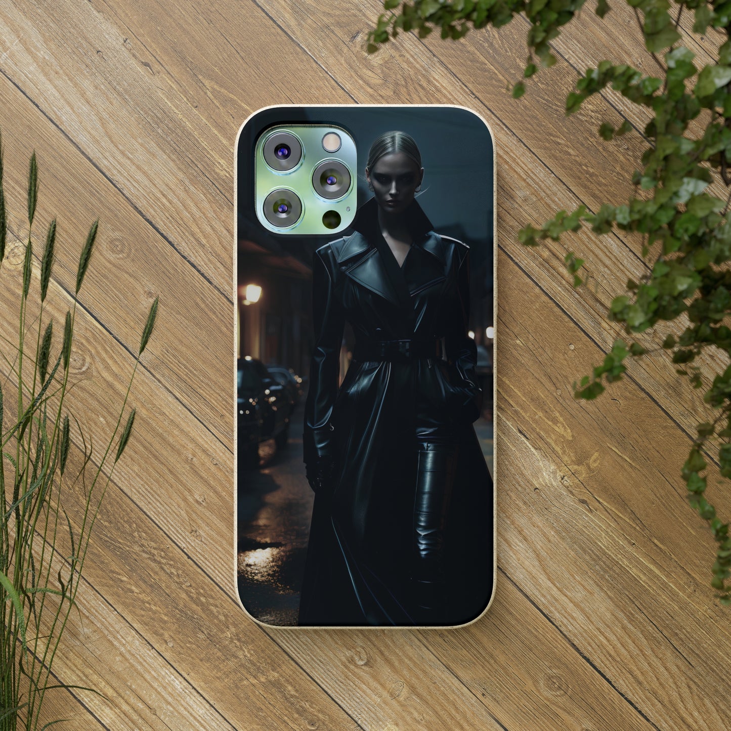 Noir Nights - Eco-Friendly Biodegradable Phone Case