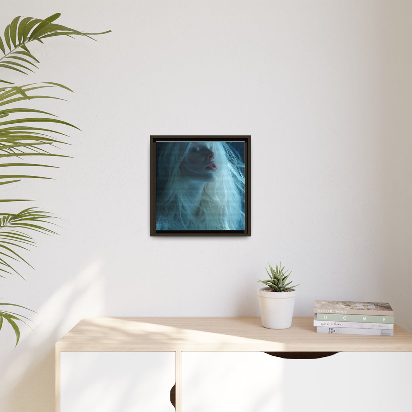 Ethereal Light Framed Canvas Art