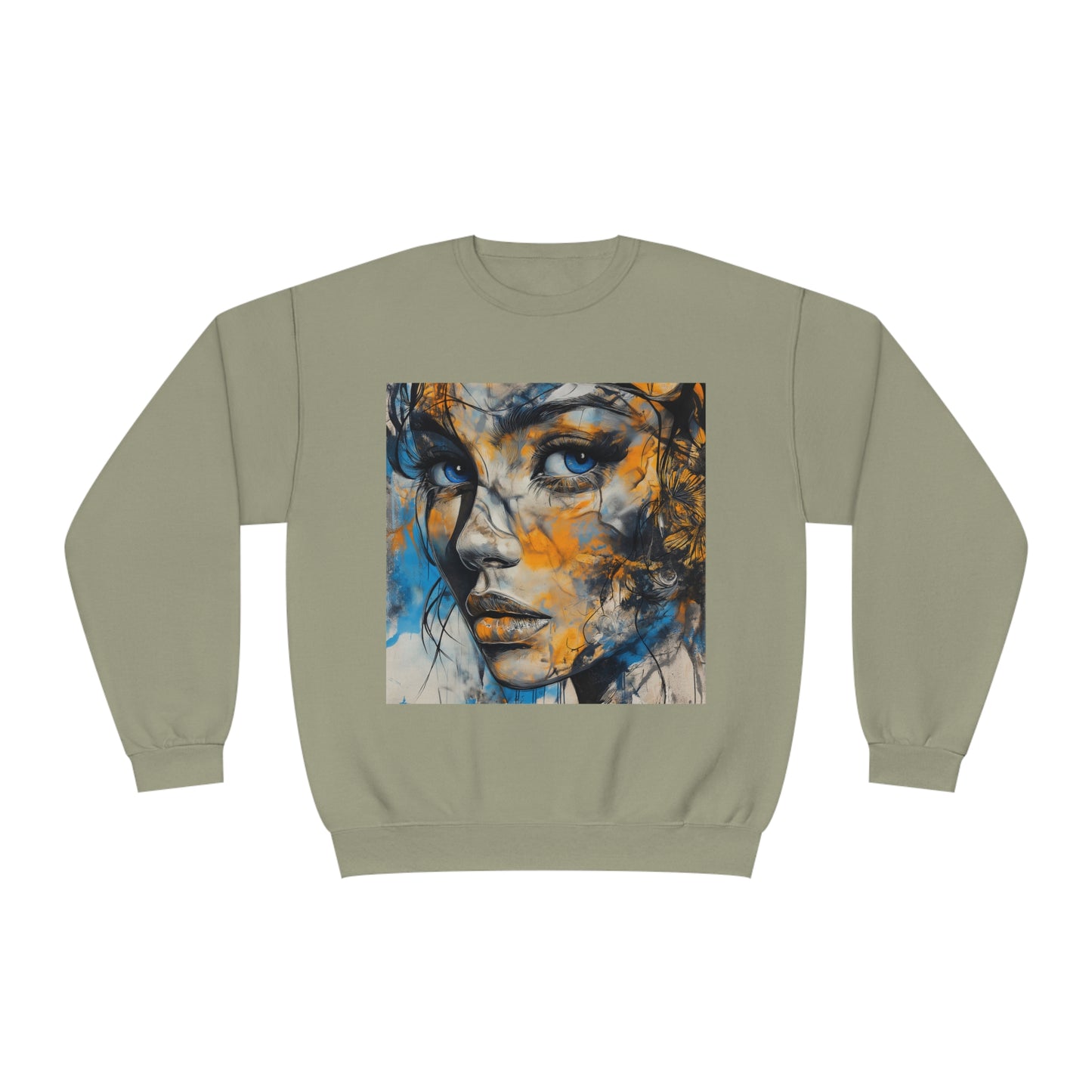 "Create. Inspire. Evolve" - Unisex NuBlend® Crewneck Sweatshirt