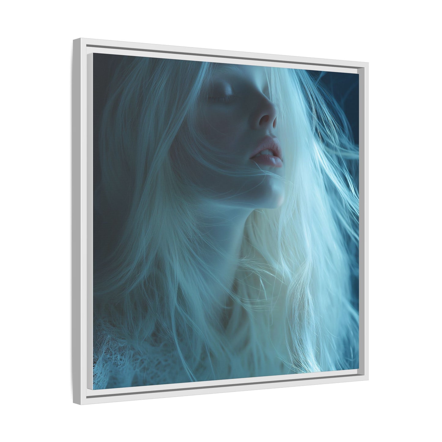 Ethereal Light Framed Canvas Art