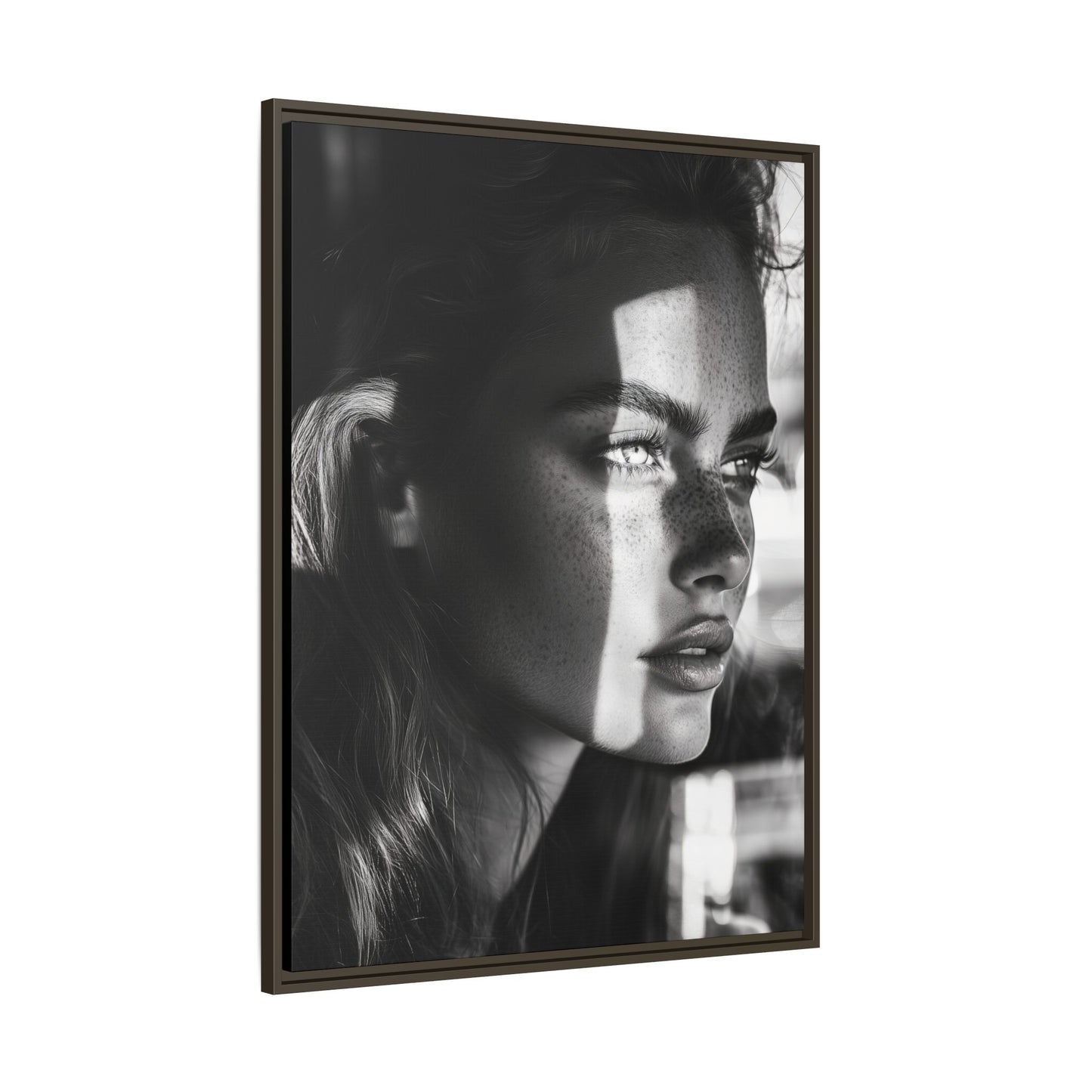 Shadow's Reflection - Framed Matte Canvas