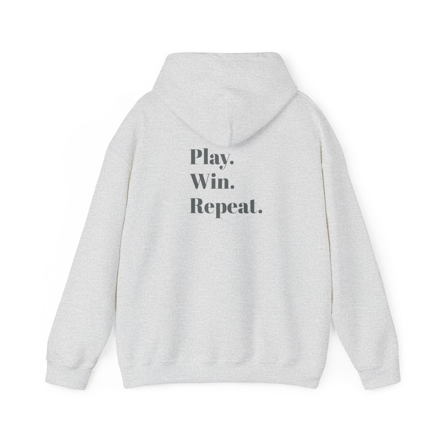 Play. Win. Repeat. Unisex Heavy Blend™ Hoodie – 10 Color