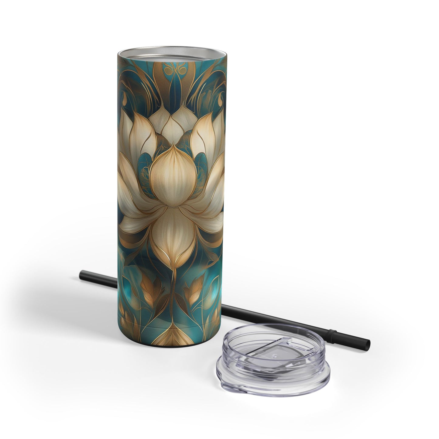 Echoes of Grace - Artful Skinny Matte Tumbler - 20oz Insulated Stainless Steel