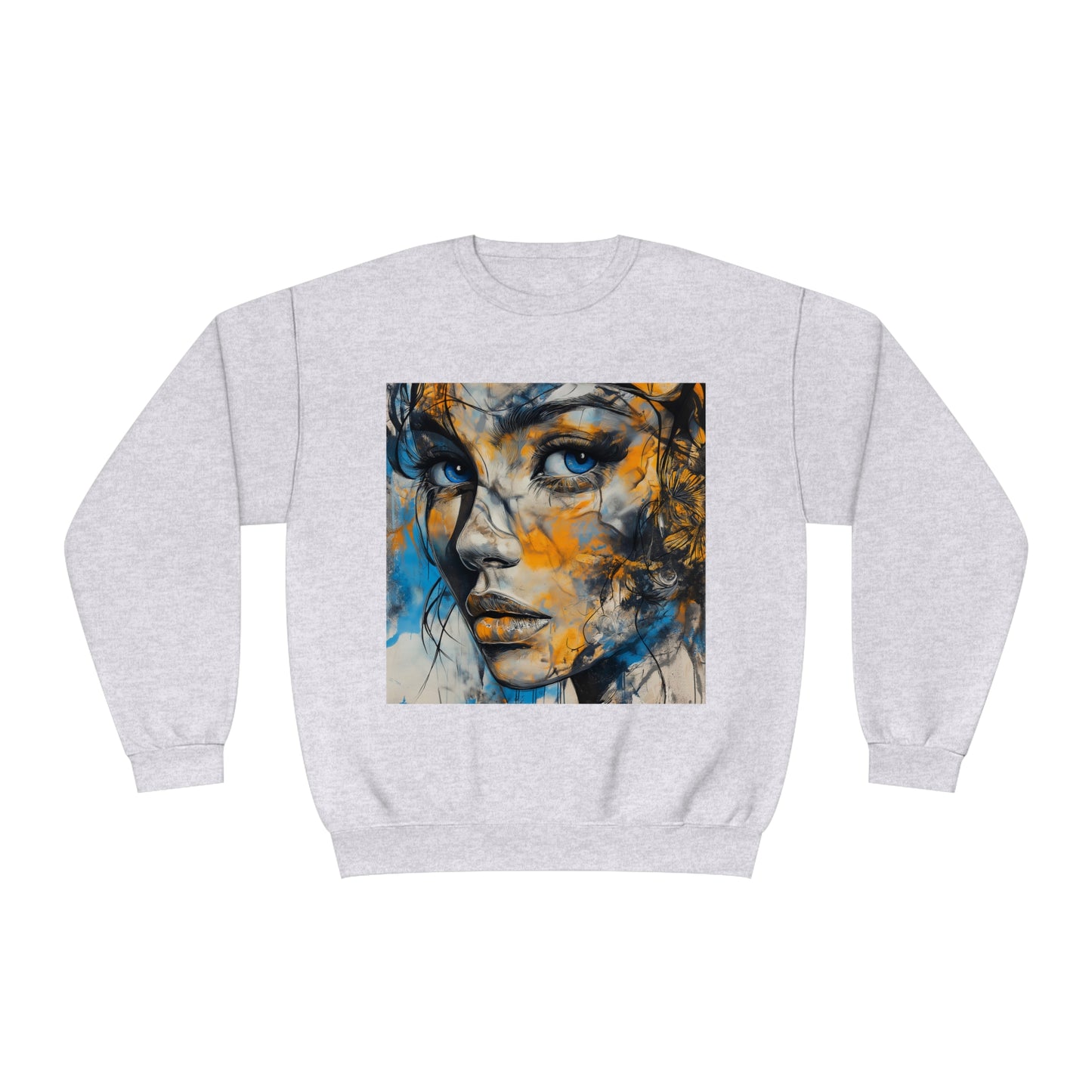 "Create. Inspire. Evolve" - Unisex NuBlend® Crewneck Sweatshirt