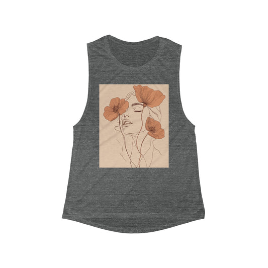 Ethereal Bloom Muscle Tank