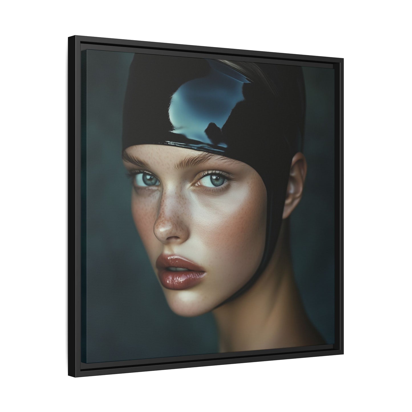 Reflection of Elegance Framed Canvas Art