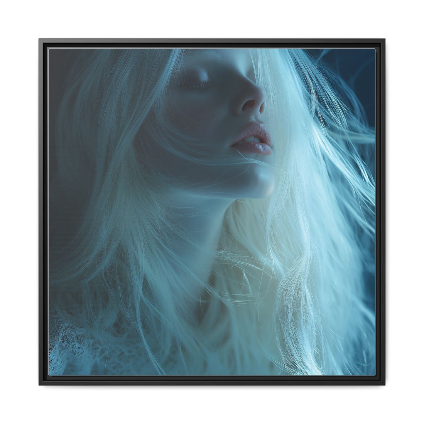 Ethereal Light Framed Canvas Art