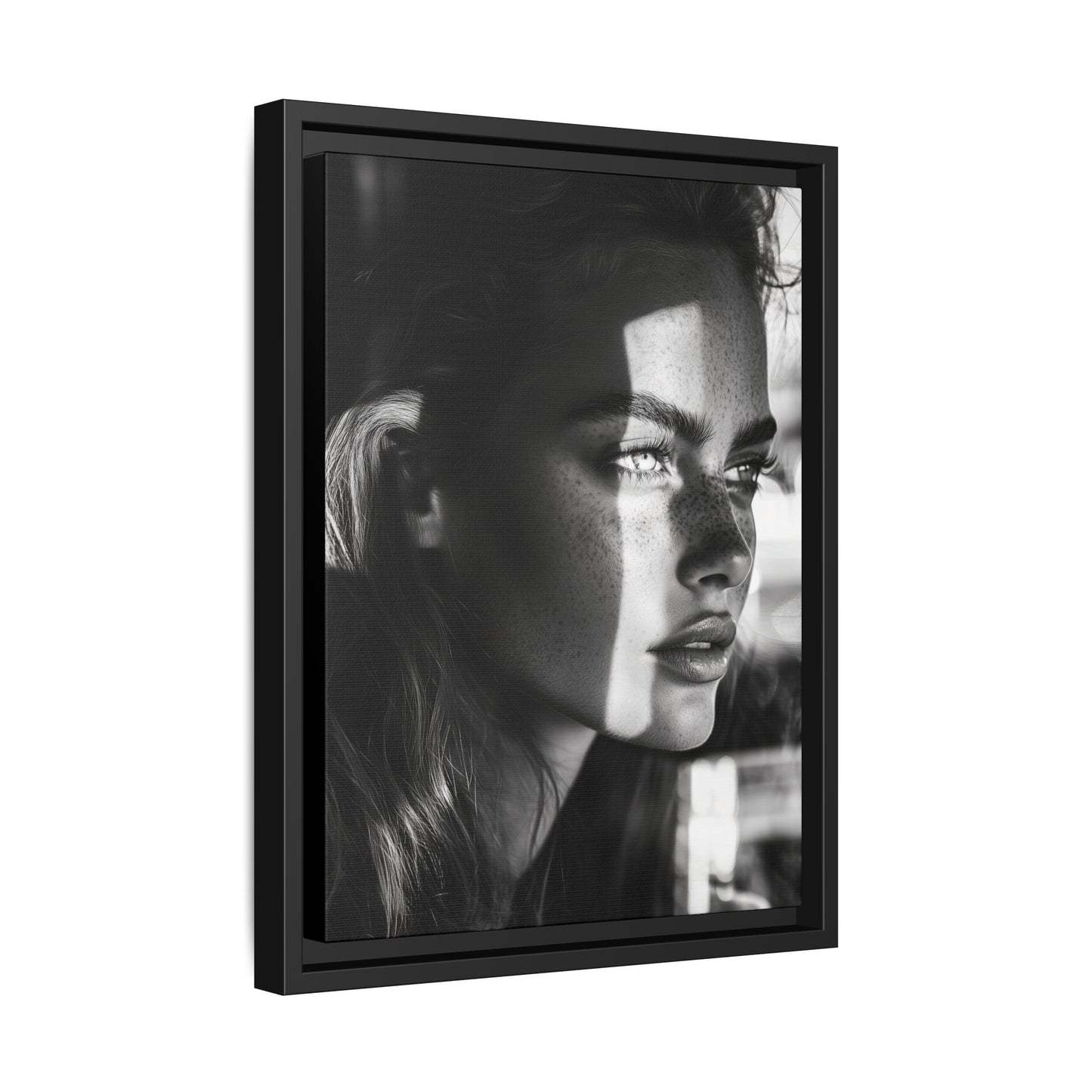 Shadow's Reflection - Framed Matte Canvas