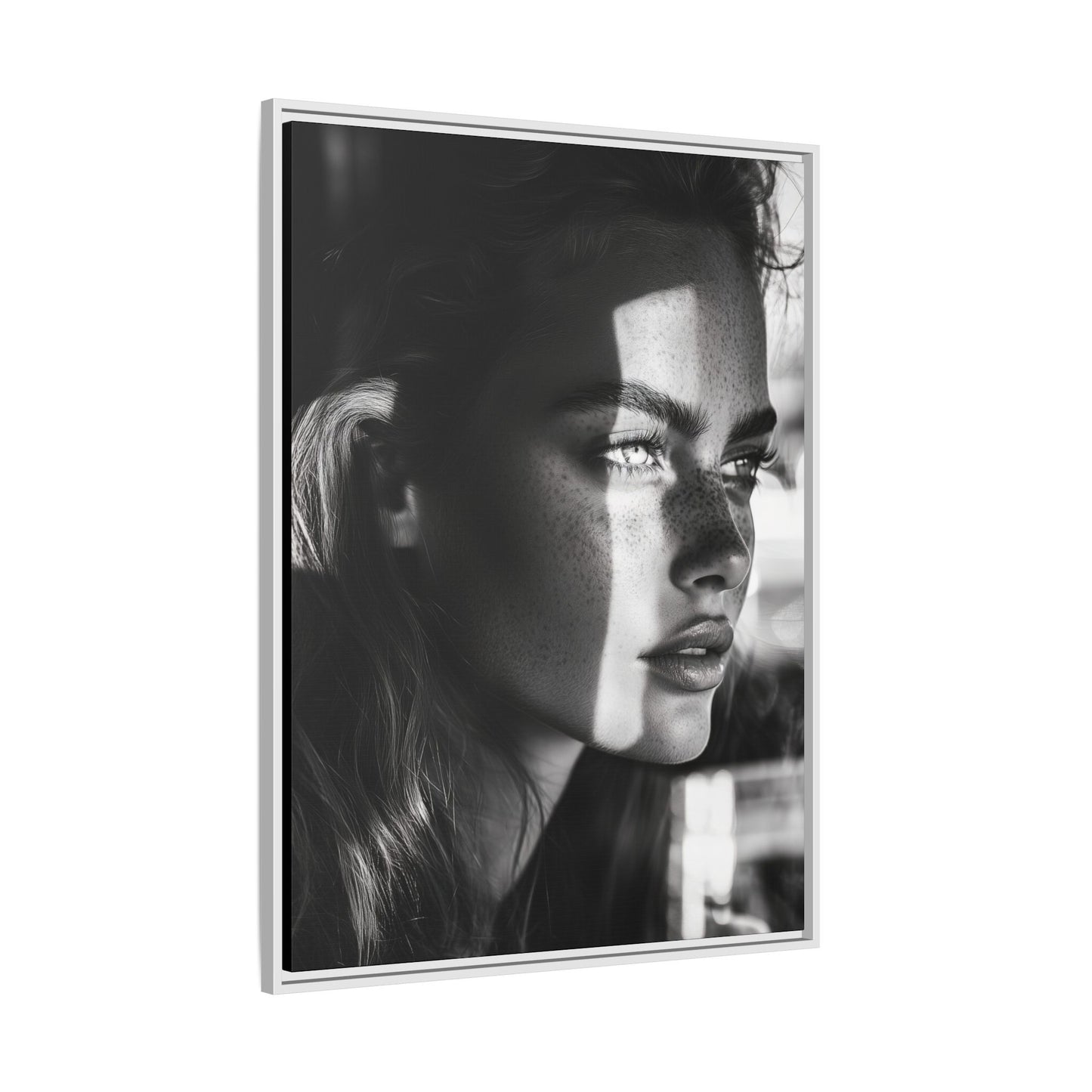 Shadow's Reflection - Framed Matte Canvas