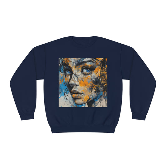 "Create. Inspire. Evolve" - Unisex NuBlend® Crewneck Sweatshirt