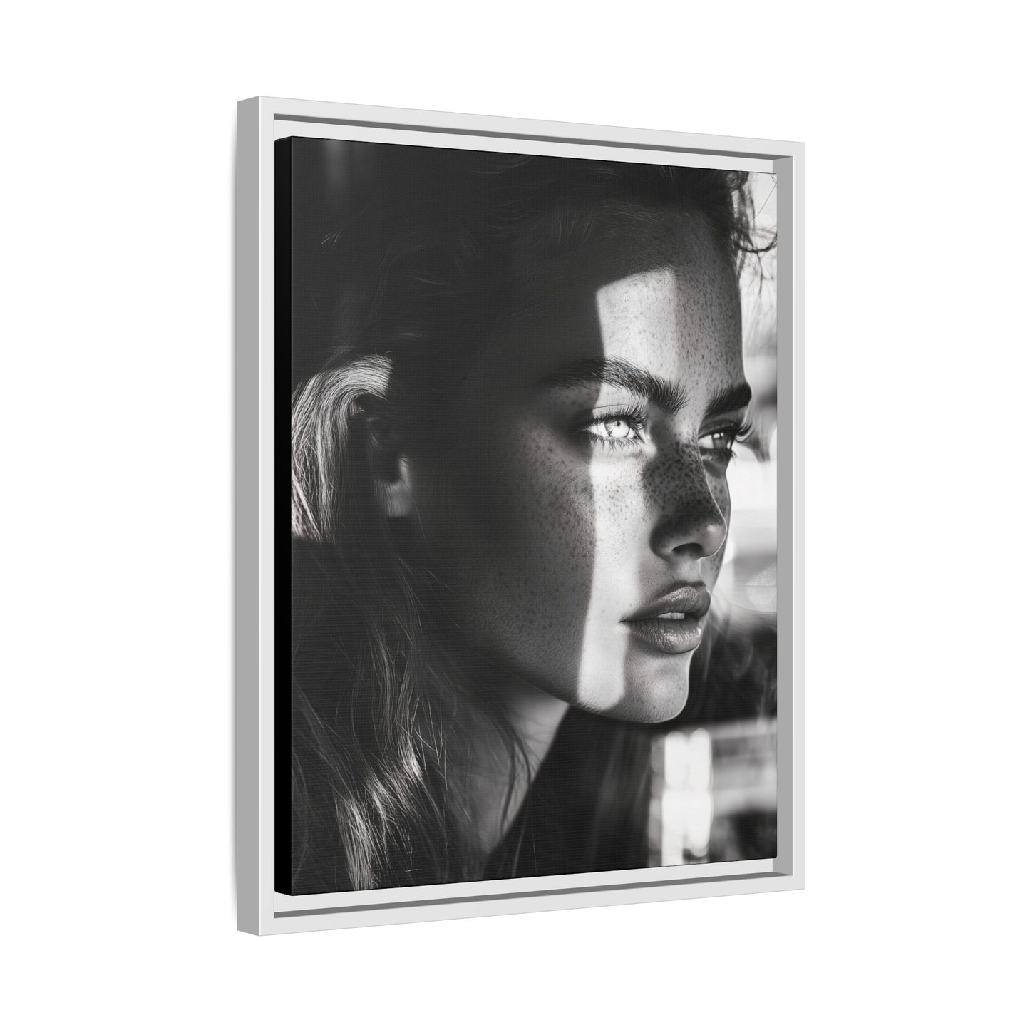 Shadow's Reflection - Framed Matte Canvas