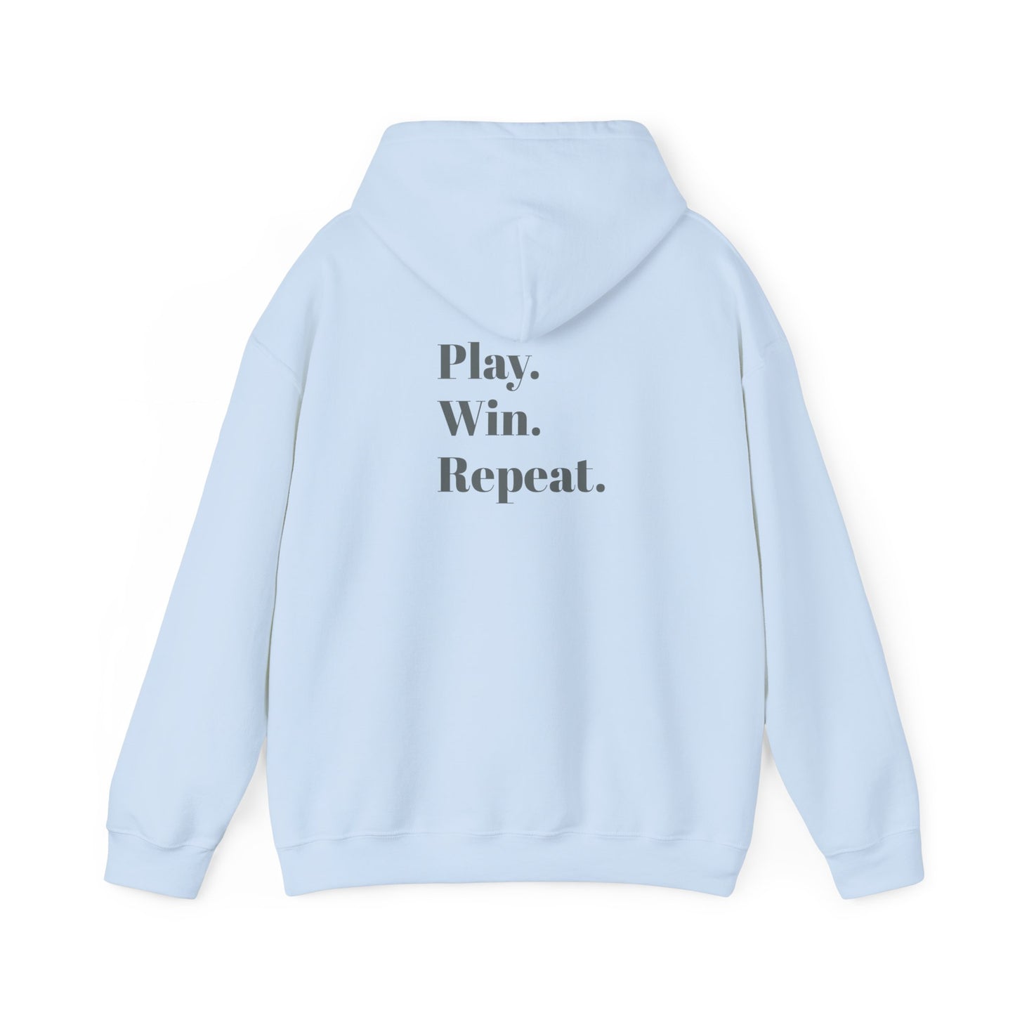 Play. Win. Repeat. Unisex Heavy Blend™ Hoodie – 10 Color