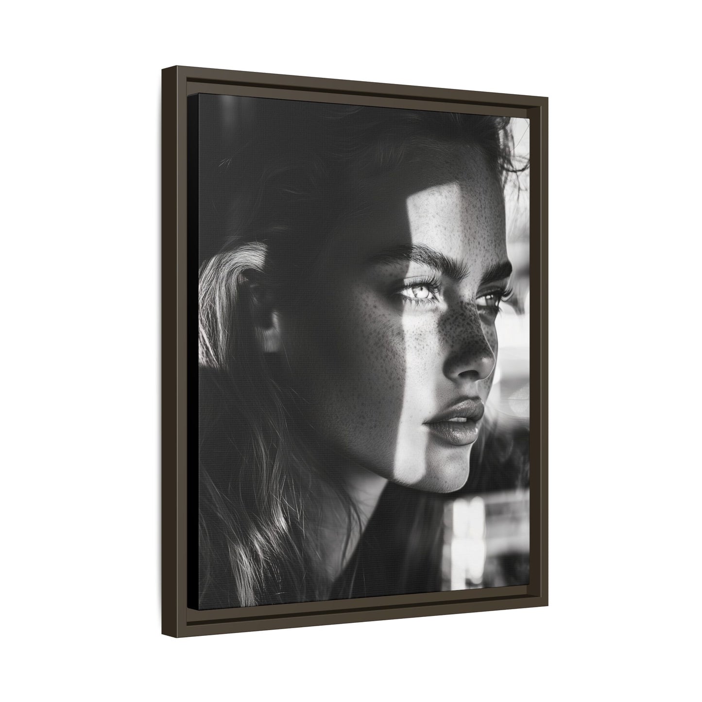 Shadow's Reflection - Framed Matte Canvas