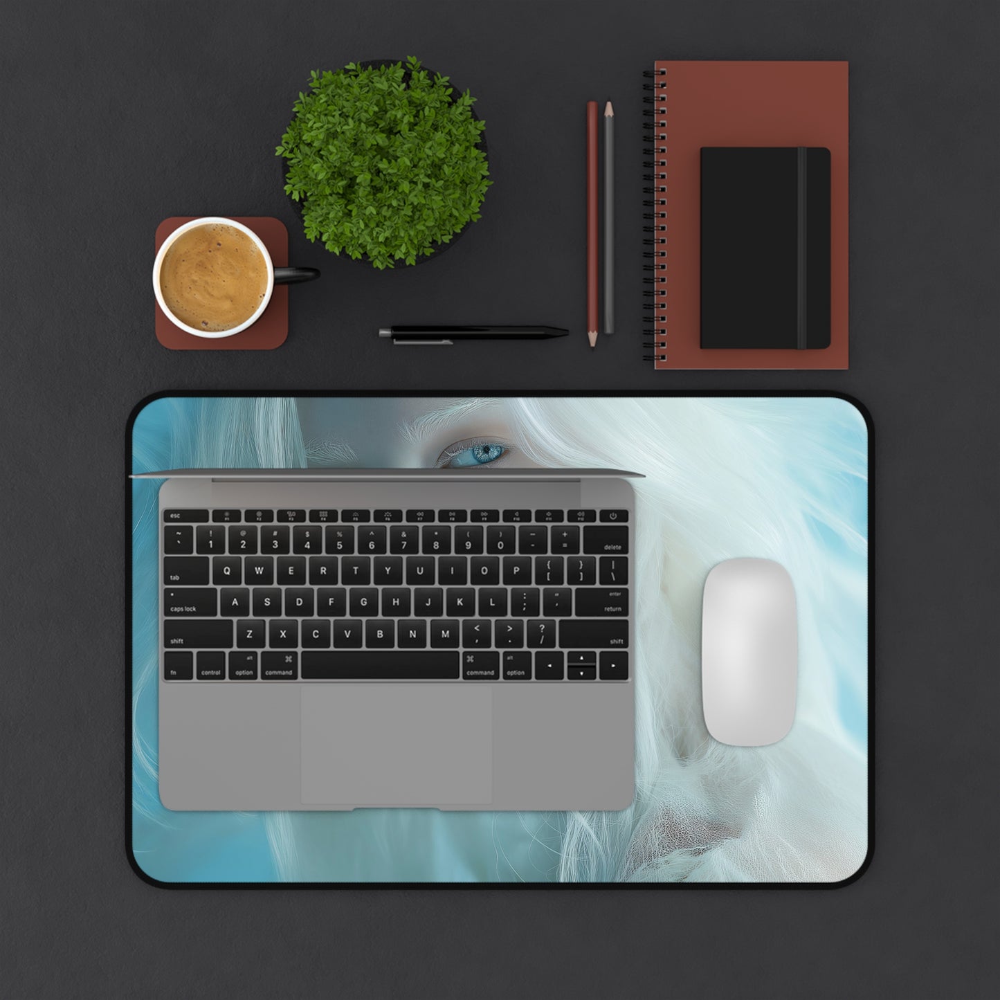 Ethereal Elegance Desk Mat