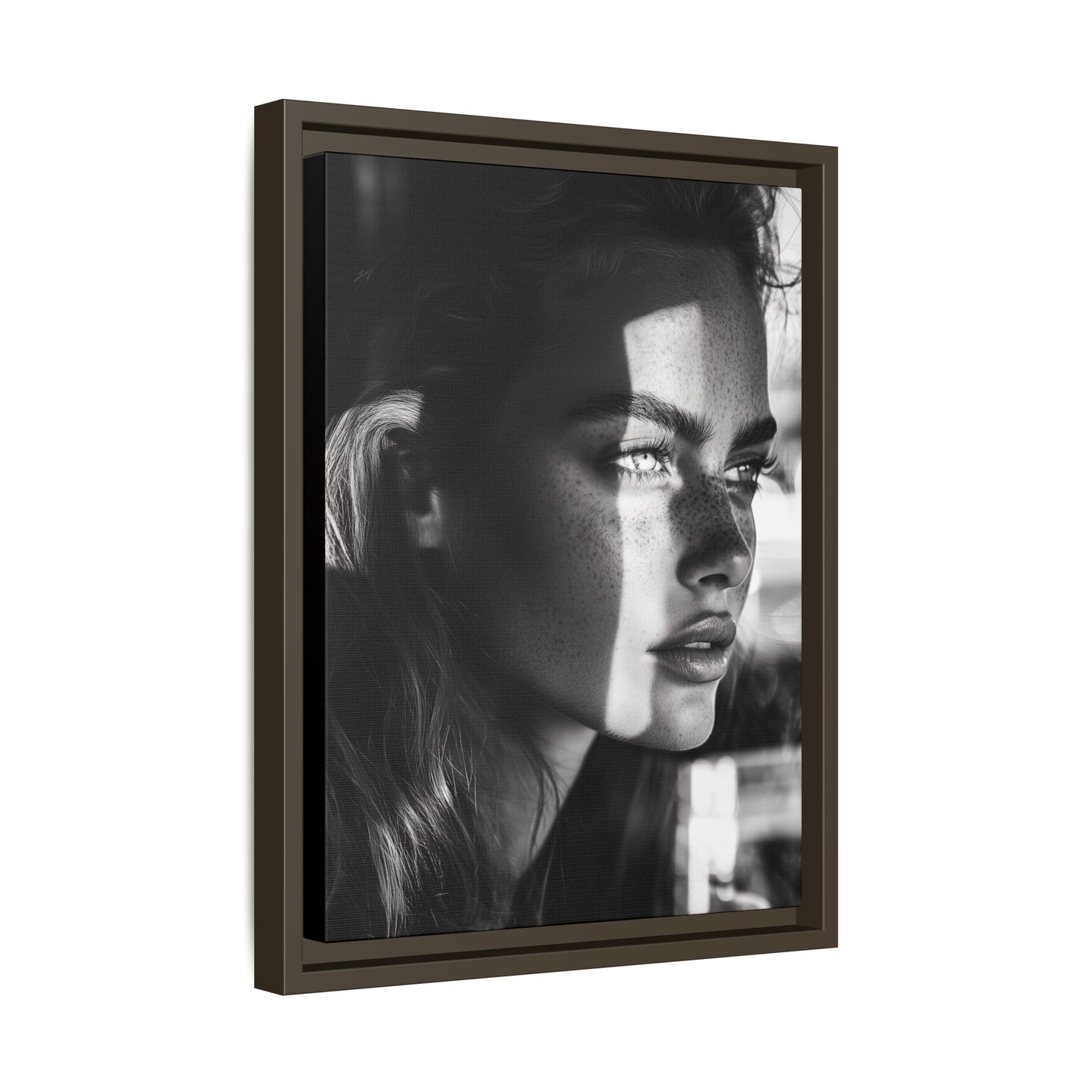 Shadow's Reflection - Framed Matte Canvas