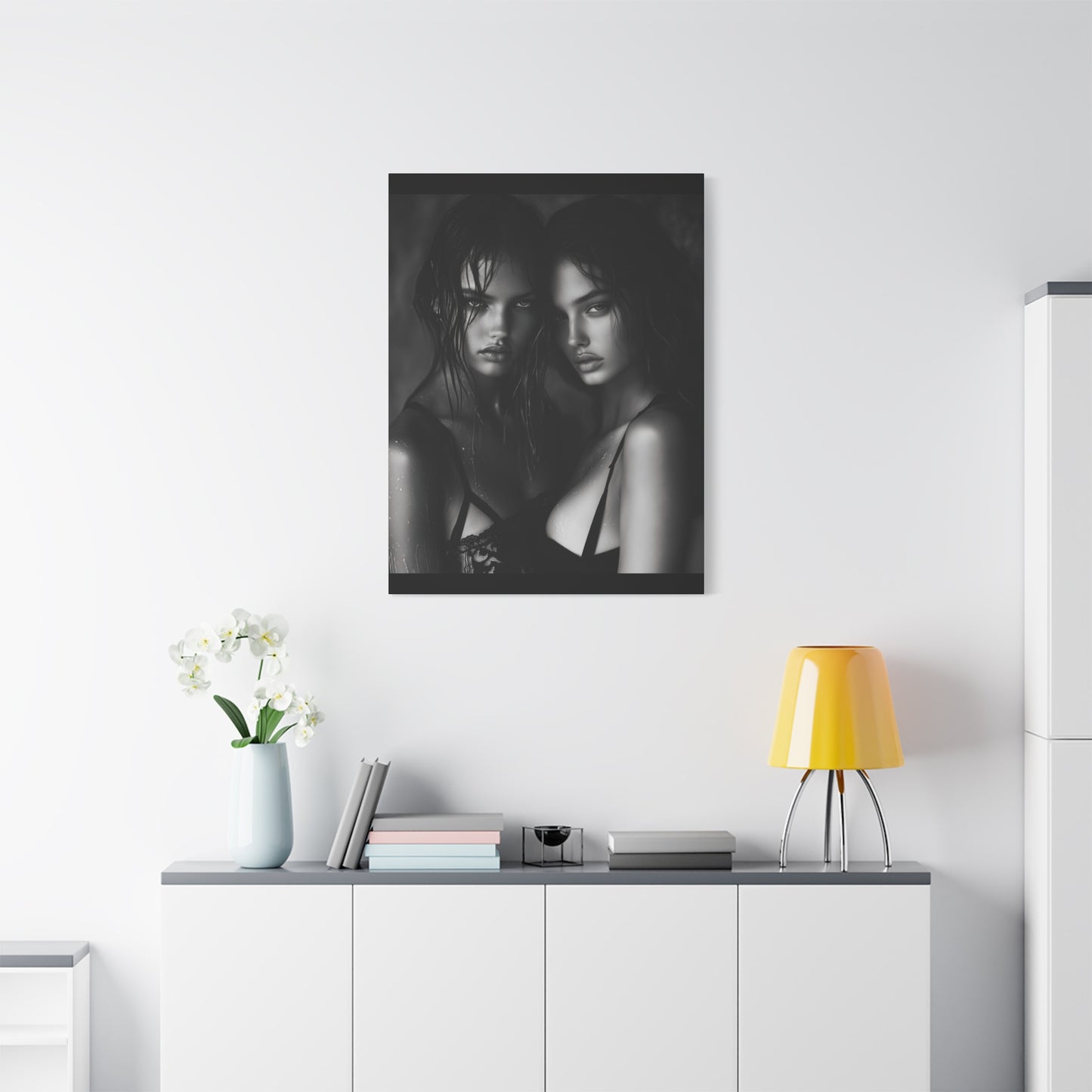 Dark Sirens - Matte Canvas Art Print