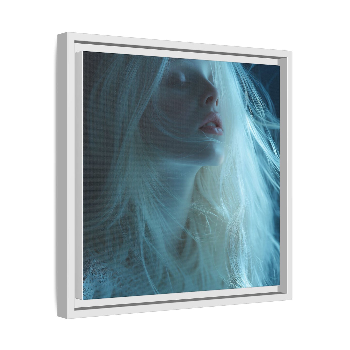 Ethereal Light Framed Canvas Art