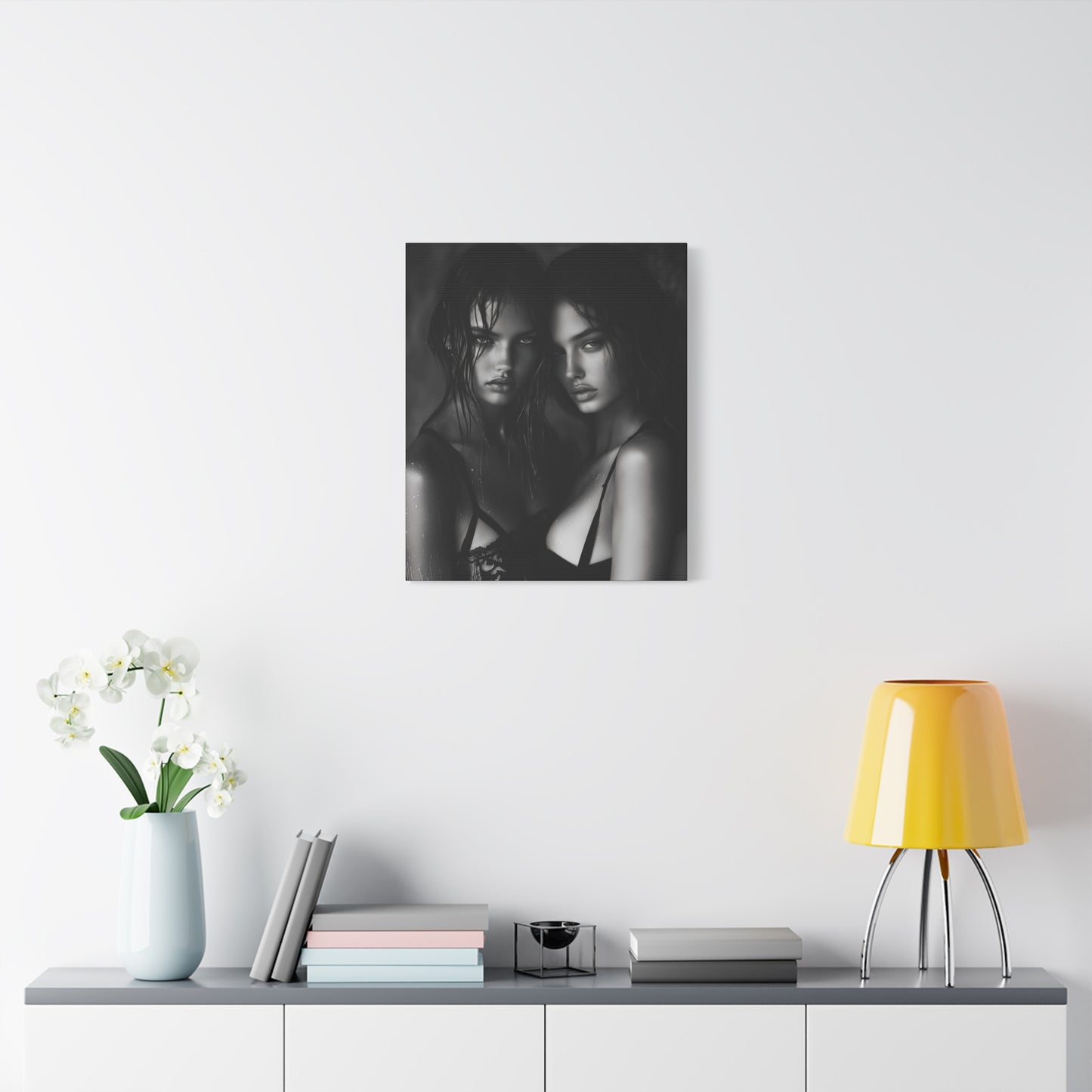 Dark Sirens - Matte Canvas Art Print