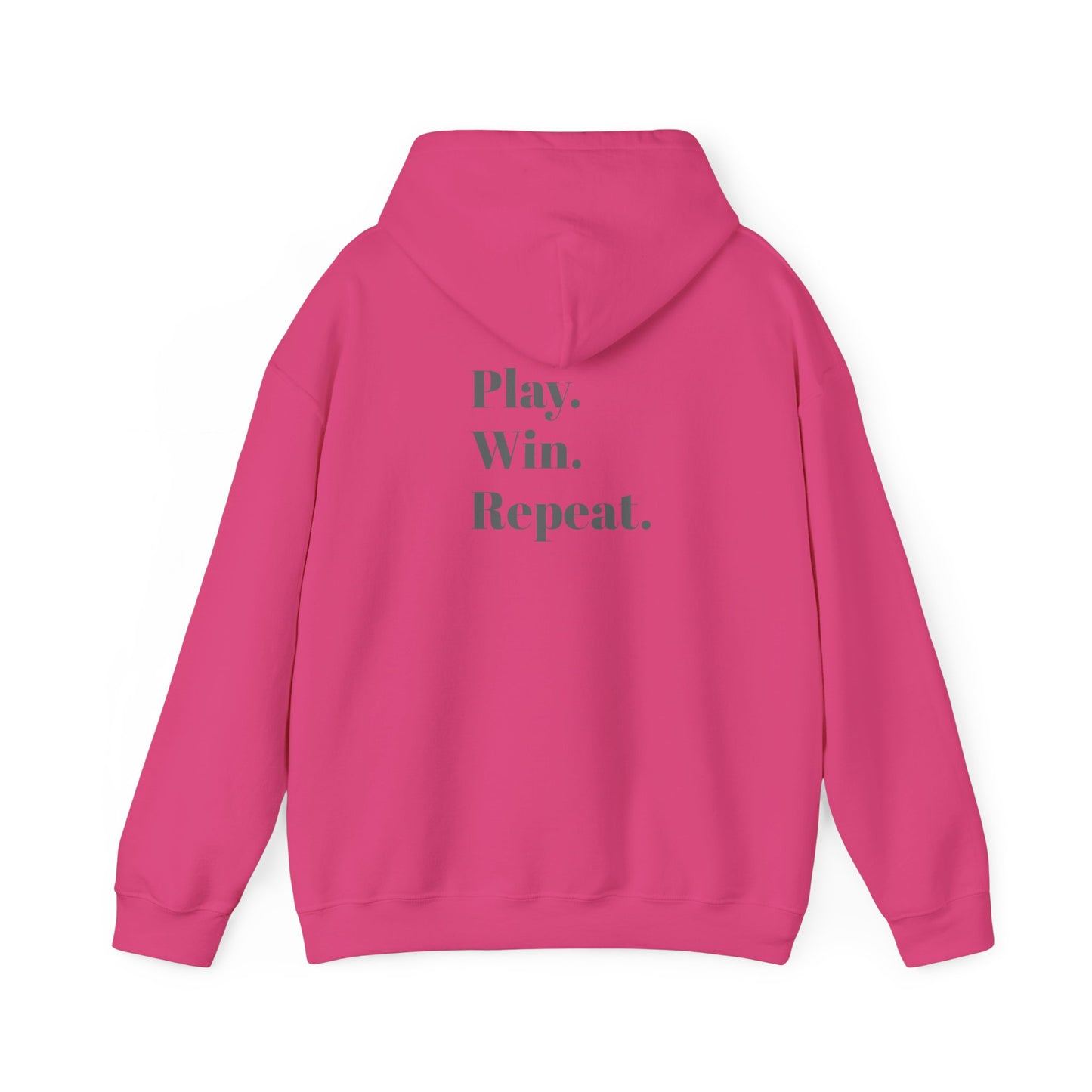 Play. Win. Repeat. Unisex Heavy Blend™ Hoodie – 10 Color