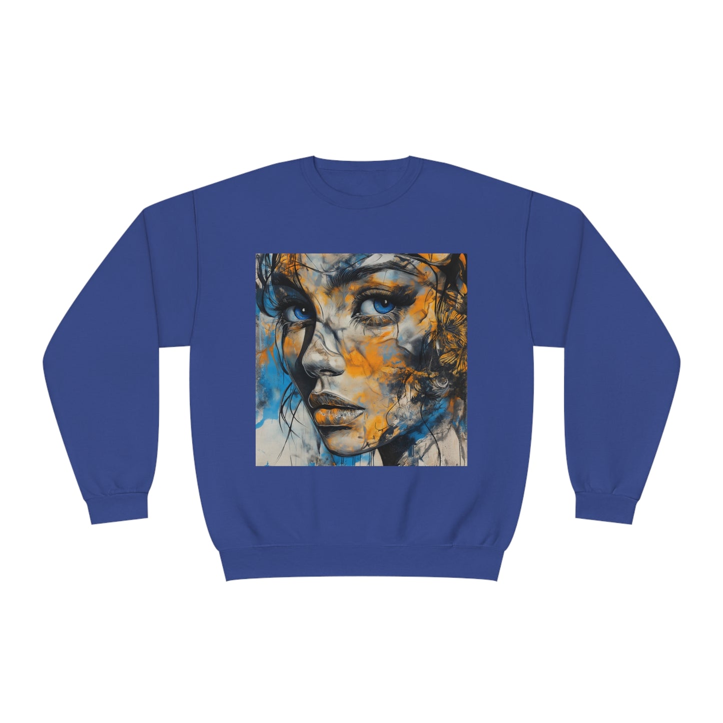 "Create. Inspire. Evolve" - Unisex NuBlend® Crewneck Sweatshirt