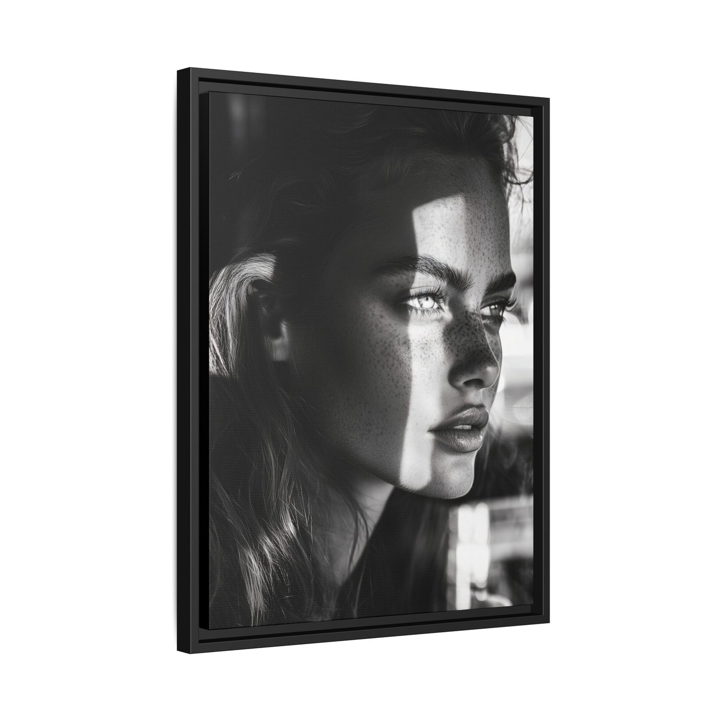 Shadow's Reflection - Framed Matte Canvas