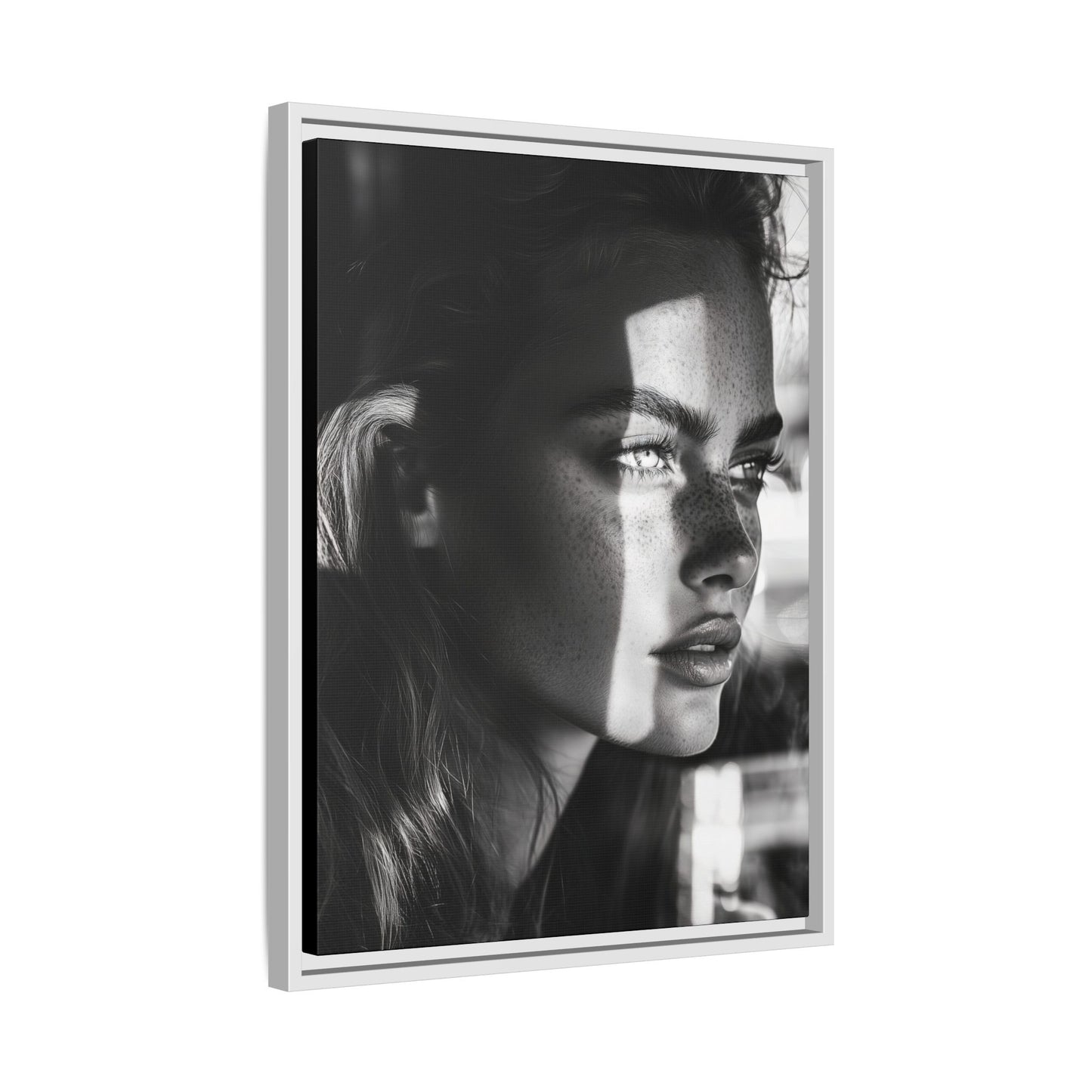 Shadow's Reflection - Framed Matte Canvas