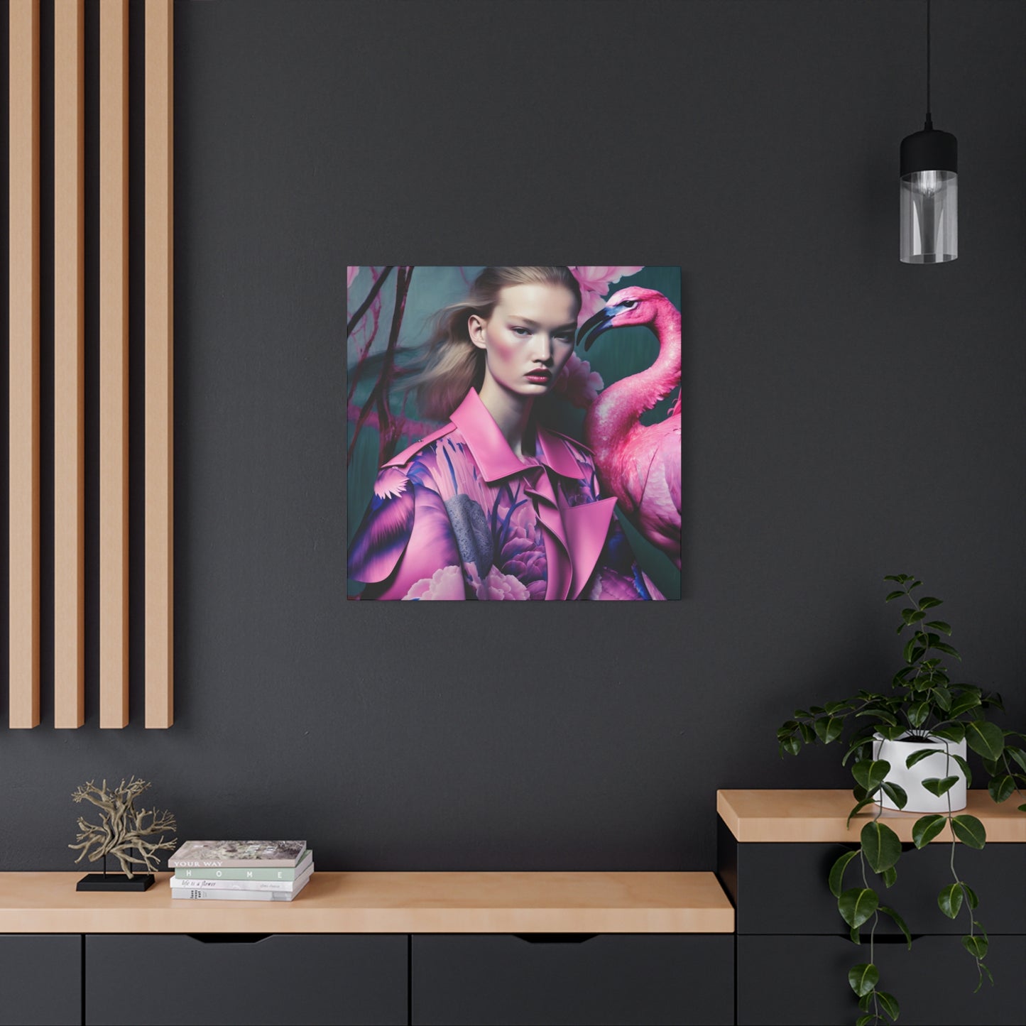 Bold Elegance - Matte Canvas Art with Stretched 1.25” Frame