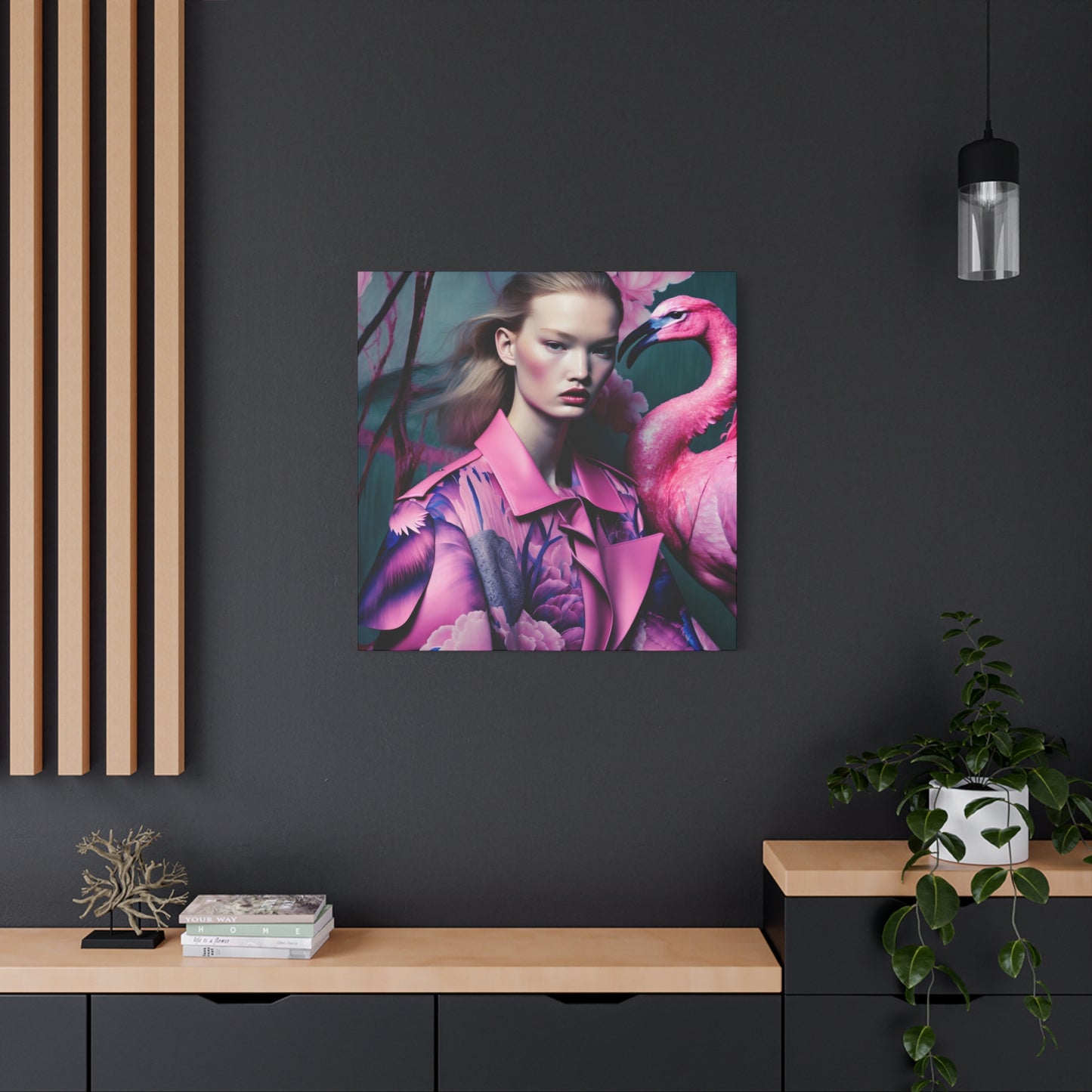 Bold Elegance - Matte Canvas Art with Stretched 1.25” Frame