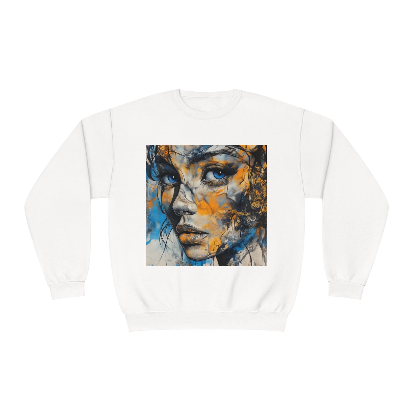 "Create. Inspire. Evolve" - Unisex NuBlend® Crewneck Sweatshirt