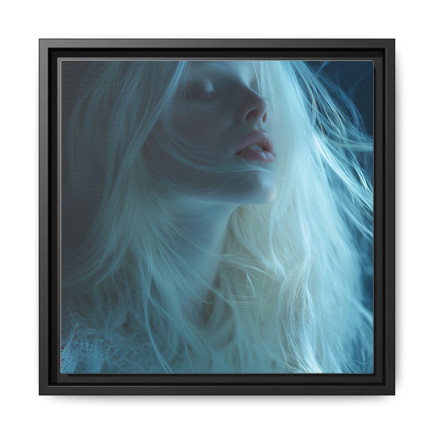 Ethereal Light Framed Canvas Art